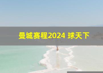 曼城赛程2024 球天下